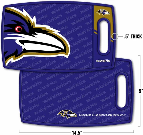 Vista 2 de Almohadilla de escritorio YouTheFan NFL Baltimore Ravens Logo Series
