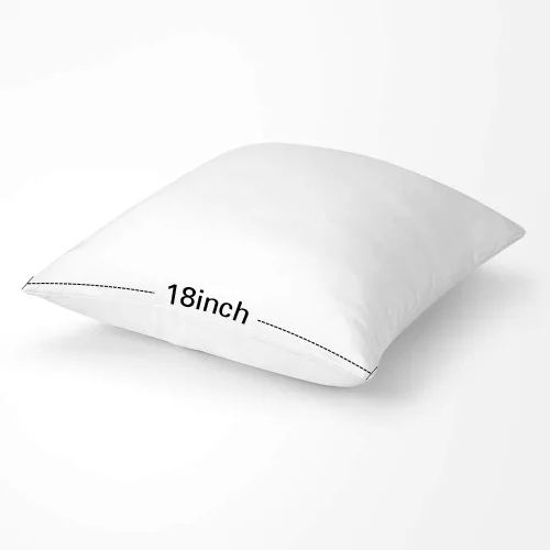 Vista 2 de OTOSTAR Insertos de almohada impermeables de alta calidad, paquete de 1 cojín cuadrado para jardín, banco, patio, rellenos de almohada decorativos 1