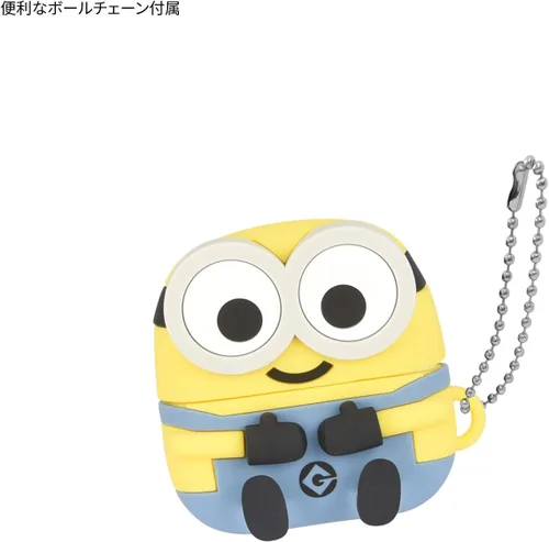 Vista 5 de Gourmandies Despicable Me Series AirPods Pro (2nd Generation) / AirPods Pro Silicone Case Bob MINI-472A