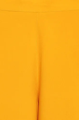 Vista 9 de Janasya - Top corto para mujer, color amarillo