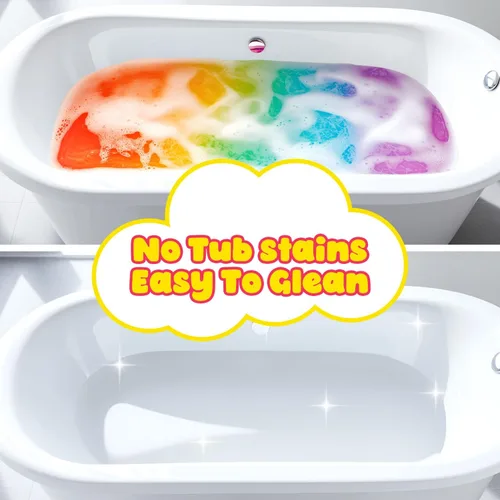 Vista 6 de Bombas de baño para niños, niños y niñas, set de regalos para el día de San Valentín, 180 mini tabletas de color en 9 colores brillantes para arte