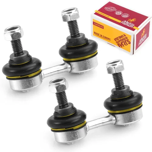 Vista 80 de Metrix Premium Piezas de Chasis - Kit de 2 piezas de Eslabón de Estabilización de Barra Antirrollio Delantera Compatible con 2006-2009 Mitsubishi