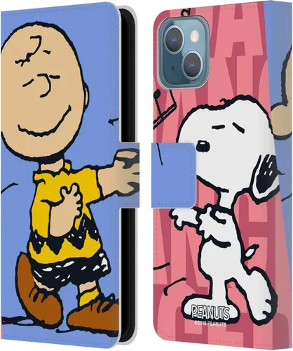 Vista 241 de Head Case Designs Peanuts Charlie & Woodstock Nap Halfs and Laughs - Funda de piel tipo cartera con licencia oficial compatible con Apple iPhone 11