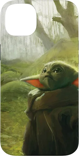 Vista 15 de iPhone 16 Star Wars The Mandalorian The Child Grogu in the Forest Art Case