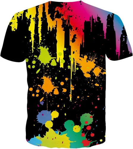Vista 2 de Hgvoetty - Camisetas unisex con impresión 3D