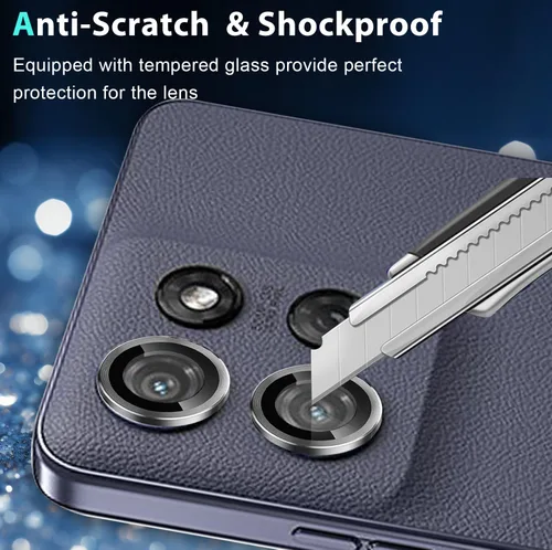 Vista 7 de [Paquete de 2 protectores de lente de cámara para Moto G Power 5G 2025, resistentes a los arañazos, claridad HD, ultrafina, cubierta de lente