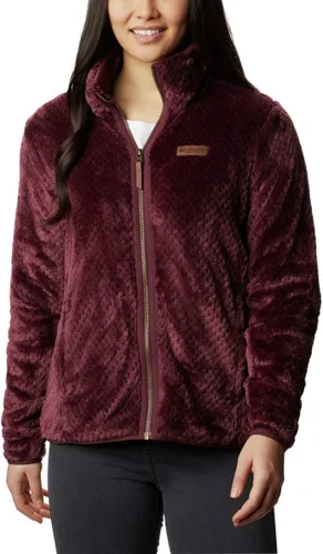 Vista 33 de Columbia - Chaqueta de sherpa Fire Side II con cremallera completa para mujer Alpenglow