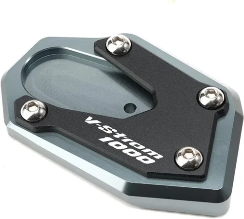 Vista 5 de Para Suzuki para V-Strom 1000 2014-2019 para Vstrom 1000XT para V-Strom 1050 Xt 2020 2021 2022 placa de soporte de pie soporte lateral placa de 1000