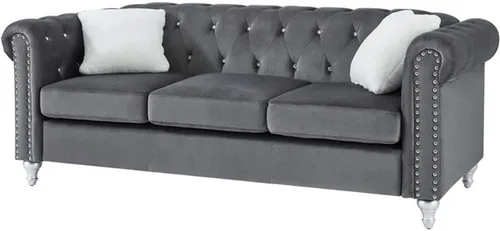 Vista 28 de Sillón Glory Furniture Delray, Gris