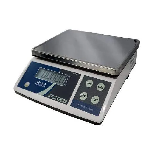 Vista 3 de Optima Scales Balanza digital de precisión OPF-N15, 33.1 lbs x 0.02 oz