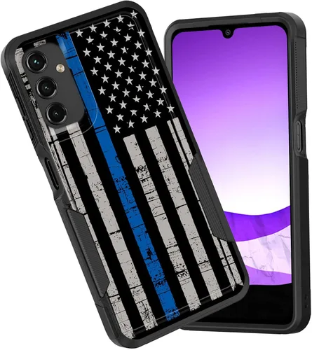Vista 128 de Funda para Galaxy A15 5G, doble capa híbrida resistente a prueba de golpes, policarbonato duro, silicona suave, TPU, funda protectora para Samsung