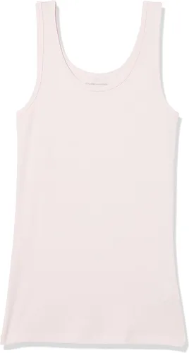 Vista 5 de Tienda Essentials - Camiseta ajustada sin mangas para mujer, paquete de 2
