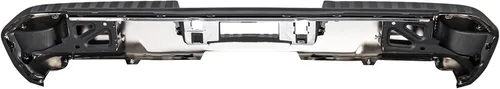 Vista 7 de Ensamble de parachoques trasero compatible con Chevy Silverado/GMC Sierra 2014-2018 1500 CON AGUJERO PARA SENSOR, acero carbono, textura negro
