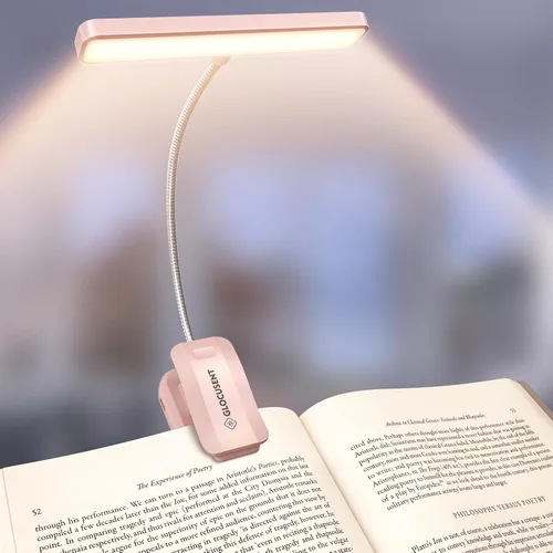 Vista 11 de Glocusent 26 luces LED de lectura para libros en la cama, regalos ideales