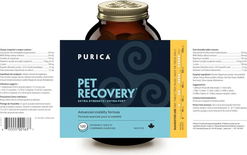 Vista 9 de Purica Suplemento extra fuerte para perros de recuperación - Apoya la salud de la cadera y las articulaciones para todas las razas - Contiene