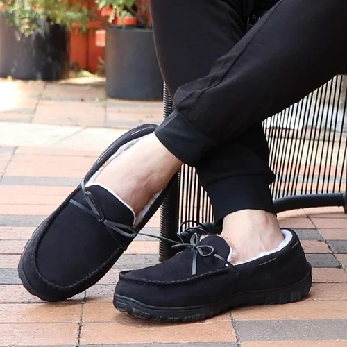 Vista 2 de Tienda Essentials Pantuflas cálidas y cómodas para hombre