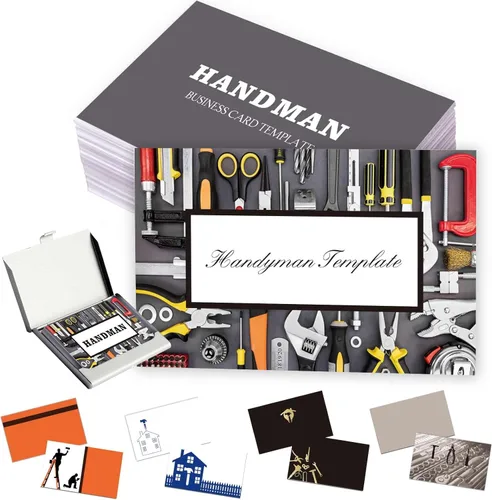 Vista 12 de Tarjetas de visita personalizadas con tu logotipo, tarjeta impresa personalizada para fotos de pequeñas empresas, frente y trasera, impermeable