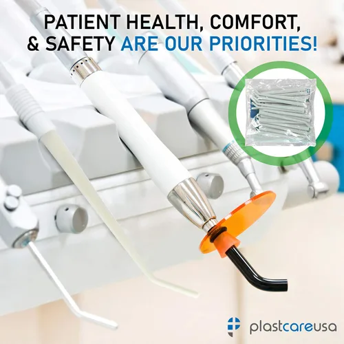 Vista 7 de Puntas de succión para aspirador quirúrgico dental, paquete de 3 tamaños de 100 unidades cada una (1/4 pulgadas y 1/8 pulgadas y 1/16 pulgadas)