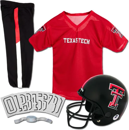 Vista 40 de Franklin Sports NCAA - Conjunto de uniforme de fútbol americano para niños, camiseta de fútbol universitario, casco + pantalones para niños y niñas