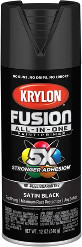 Vista 52 de Krylon Fusion - Pintura en aerosol adhesiva todo en uno para uso en interiores y exteriores, 12 onzas, vidrio de playa