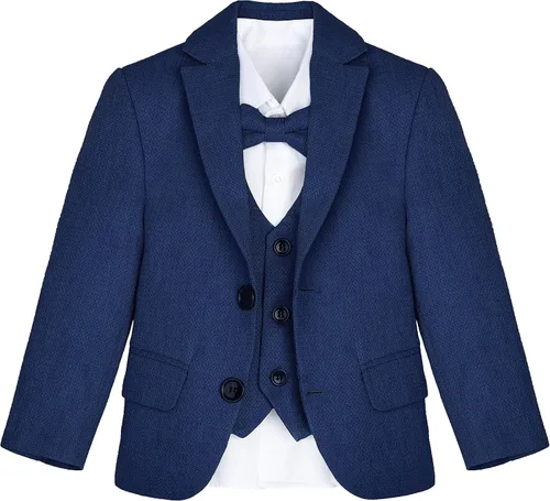 Vista 3 de Lilax Traje formal de 5 piezas para niños