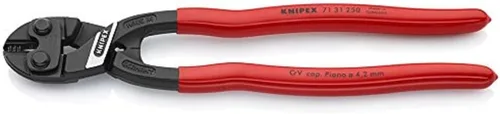 Vista 5 de Herramientas KNIPEX - Cortador de pernos compacto CoBolt S con hoja con muesca (71 31 160), de 6 pulgadas - 7131160
