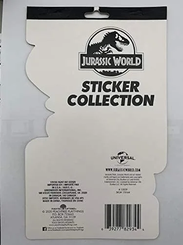 Vista 2 de Jurassic World - Colección de calcomanías - Incluye más de 150 calcomanías - 4 hojas