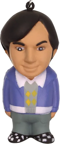 Vista 3 de The Big Bang Theory Rajesh Koothrappali Juguete antiestrés clave Cadena
