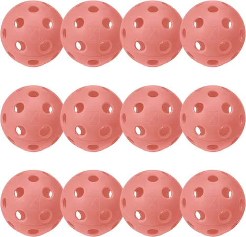 Vista 19 de Franklin Sports X-26 - Pelotas de pickleball para interiores - 3 unidades, 12 unidades y 100 unidades al por mayor - Pelotas de pickleball aprobadas