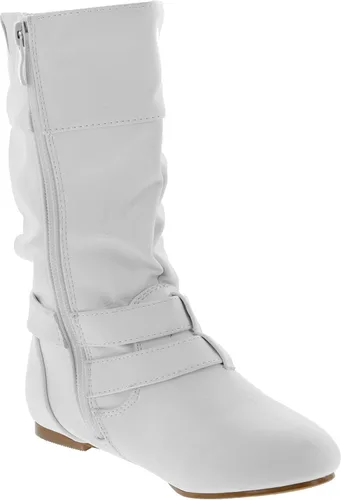 Vista 7 de Link Sonny-54K - Botas de equitación con tacón bajo y hebilla y punta redonda para niña