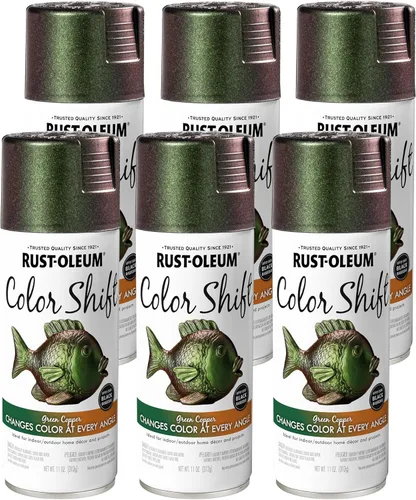 Vista 15 de Rust-Oleum Color Shift Blue Cosmos Pintura en aerosol Azul (Blue Cosmos)