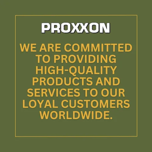 Vista 5 de Proxxon Tornillo de precisión FMZ con abrazadera, construcción de zinc fundido a presión, ideal para bancos de trabajo y mesas, mandíbulas de 3