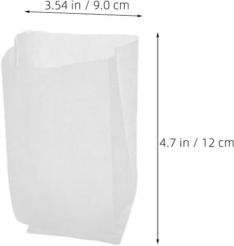 Vista 2 de 200pcs Non Woven Fabric Plant Growing Bags for Seed Starting