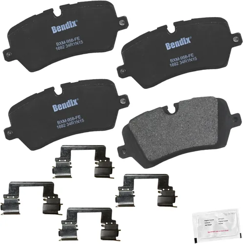 Vista 323 de Bendix Priority1 CFC154 - Juego de pastillas de freno de disco para Avanti II, Century, LeSabre, Regal, Riviera, chasis comercial, DeVille