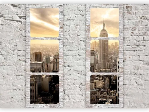 Vista 16 de artgeist Mural de pared prémium de Nueva York, 79 x 55 pulgadas, papel tapiz no tejido, decoración de pared de vellón, impresión fotográfica, diseño