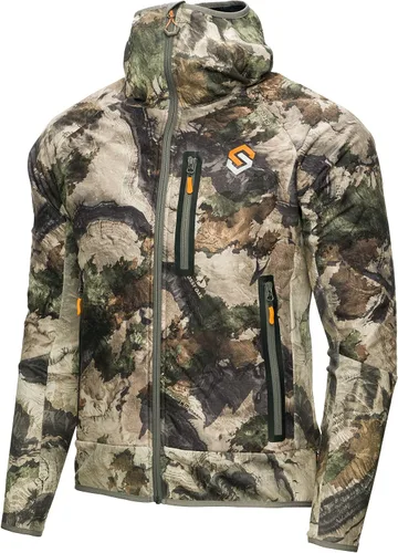 Vista 3 de ScentLok BE1 Reactor Chaqueta de caza de camuflaje de media temporada resistente al viento con aislamiento Primaloft Silver