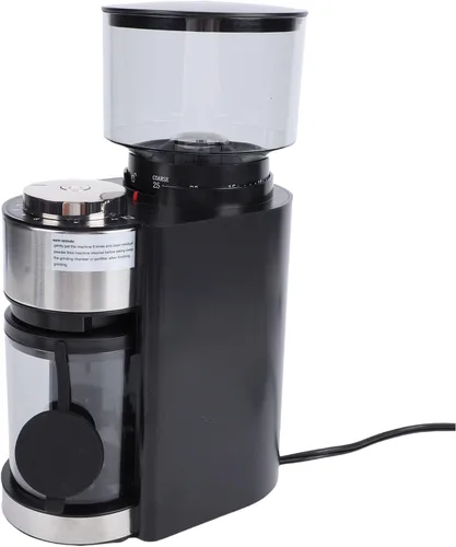 Vista 3 de Stainless Steel Burr Coffee Grinder, 25 Settings (US Plug 110V)