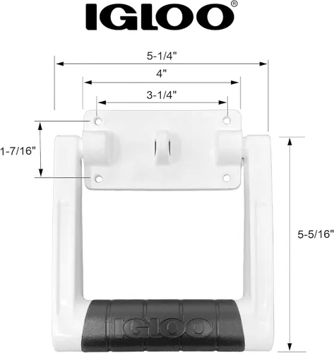 Vista 2 de IGLOO Mango oscilante de agarre de goma Premium Comfort de 90 a 100 cuartos de galón, 1 unidad
