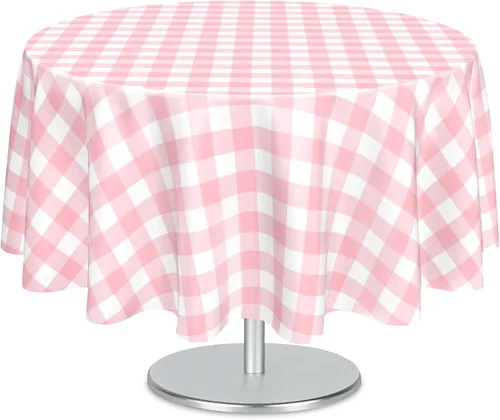 Vista 45 de Mulbozy 2 piezas de mantel de plástico negro para mesa rectangular, 54 × 108 pulgadas, fundas desechables de mesa para fiestas negras