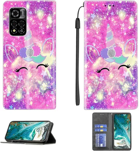 Vista 104 de jioeuinly ATT Motivate 2 - Funda compatible con ATT Motivate 2, funda con soporte abatible y cierre magnético DJS