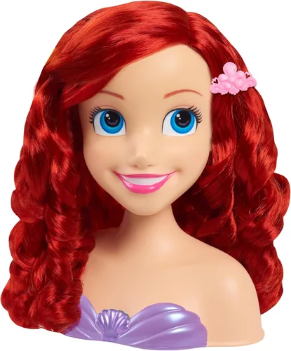 Vista 4 de Cabeza de peinado pequeña de princesa Disney - Ariel (embalaje de 8L)