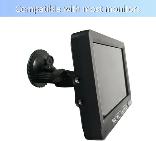 Vista 7 de VOONOA Soporte de ventosa para parabrisas para pantalla de monitor de 7, 9, 10.1, 10.36 pulgadas, fija el monitor en el tablero del salpicadero