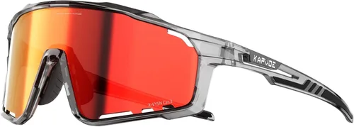 Vista 8 de KAPVOE 3 Lens Cycling Sunglasses Men Women K76