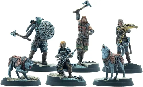 Vista 2 de Modiphius Entretenimiento The Elder Scrolls: Call to Arms - Dawnguard Stalwarts - 6 figuras de resina sin pintar (MUH0330306)