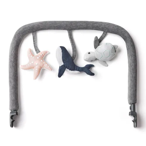 Vista 13 de Ergobaby Evolve Hamaca 3 en 1, Asiento Hamaca para Bebé Ajustable de Múltiples Posiciones, Se Adapta de Recién Nacido a Niño Pequeño, Carbón