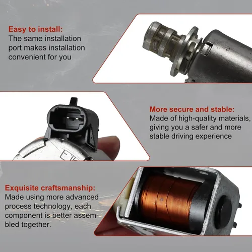 Vista 6 de 5 piezas Kit de solenoides de transmisión 4L60E 4L65E 4L70E Compatible con GM Escalade Chevy Astro Express 1500 Tahoe Buick Pontiac Control
