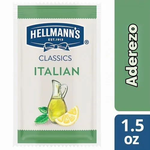 Vista 6 de Hellmann's Classics - Paquetes de aderezo italiano para ensaladas, 1.5 onzas, paquete de 102