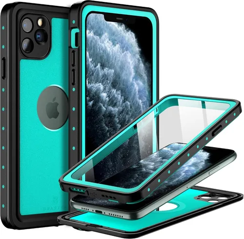 Vista 14 de BEASTEK Funda impermeable para Apple iPhone 11 Pro, serie NRE, a prueba de golpes, bajo el agua IP68, con protector de pantalla integrado, funda