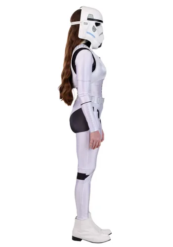 Vista 9 de Disfraz Deluxe de Mujer Stormtrooper de Star Wars Multicolor