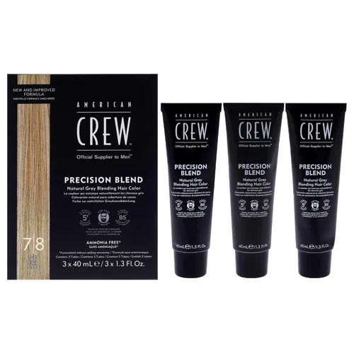 Vista 4 de American Crew Tinte temporal para cabello para hombre, tinte temporal para el cabello, cobertura de canas naturales, oscuro, 1.35 onzas líquidas